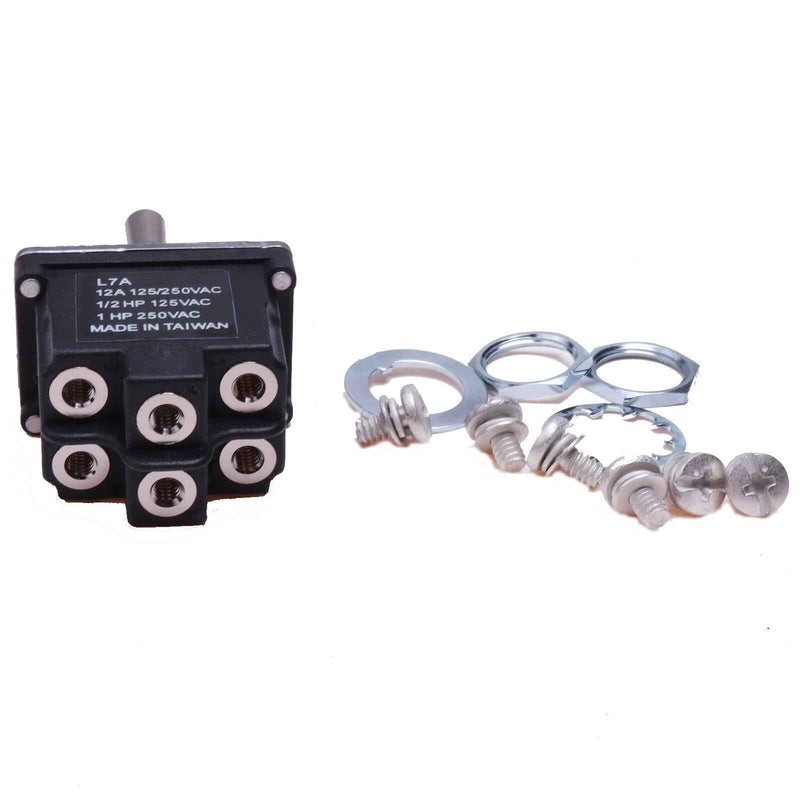 DURAFORCE Toggle Switch 2NT1-7 for Honeywell 2-Pole 3-Position Screw Terminals NT Series