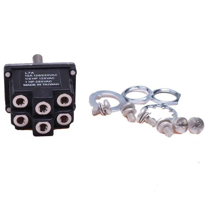 DURAFORCE Toggle Switch 2NT1-7 for Honeywell 2-Pole 3-Position Screw Terminals NT Series