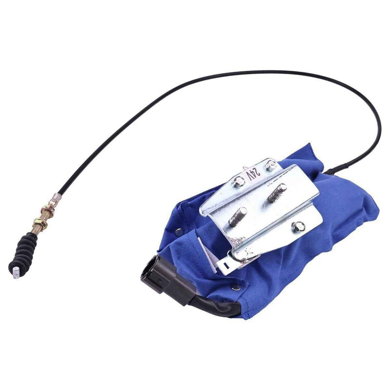 DURAFORCE 24V New Stop Solenoid 1819002270 for Hitachi EG40R EX200-2 EX200-3 EX200-3C