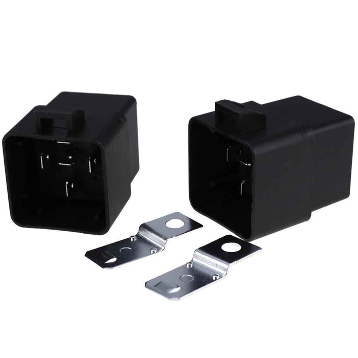 DURAFORCE 2PCS Relay for John Deere X485 X495 X500 X520 X534 X540 X575 X585 X595 Tractor