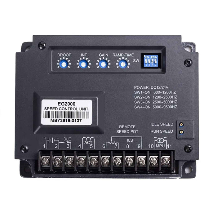 DURAFORCE Governor Control ESC2301 for Cummins PT Pump, Woodward, Barber Colman, Onan