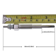 DURAFORCE 3X Glow Plug for Ford New Holland 1630 1715 1720 1725 LX465 LX485 LX565 LX665