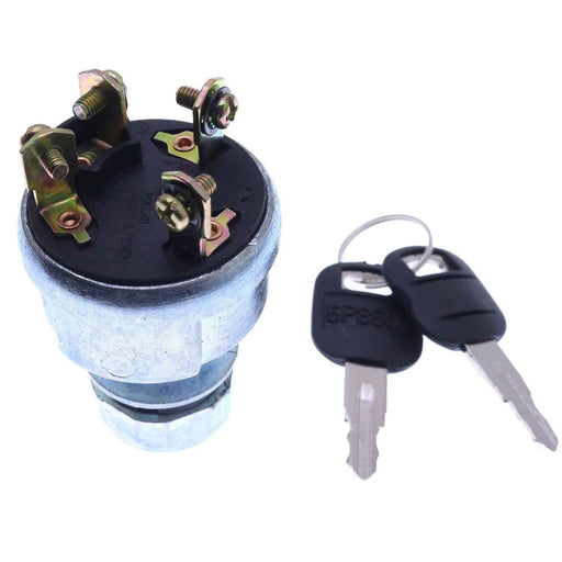 DURAFORCE Ignition Starter Switch with 2 Keys for CAT Loader 426 416 910E 916 918F 924F