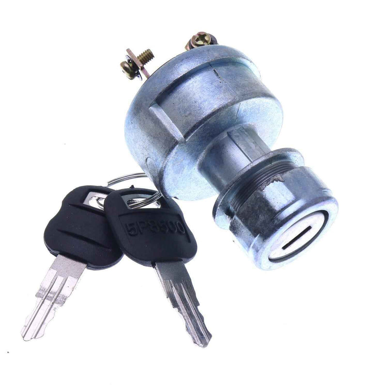 DURAFORCE Ignition Starter Switch with 2 Keys for CAT Loader 426 416 910E 916 918F 924F