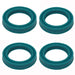 DURAFORCE 4X Hydraulic Control Valve Spool Rod Seals Fits Bobcat 6683274 6665846 7031367