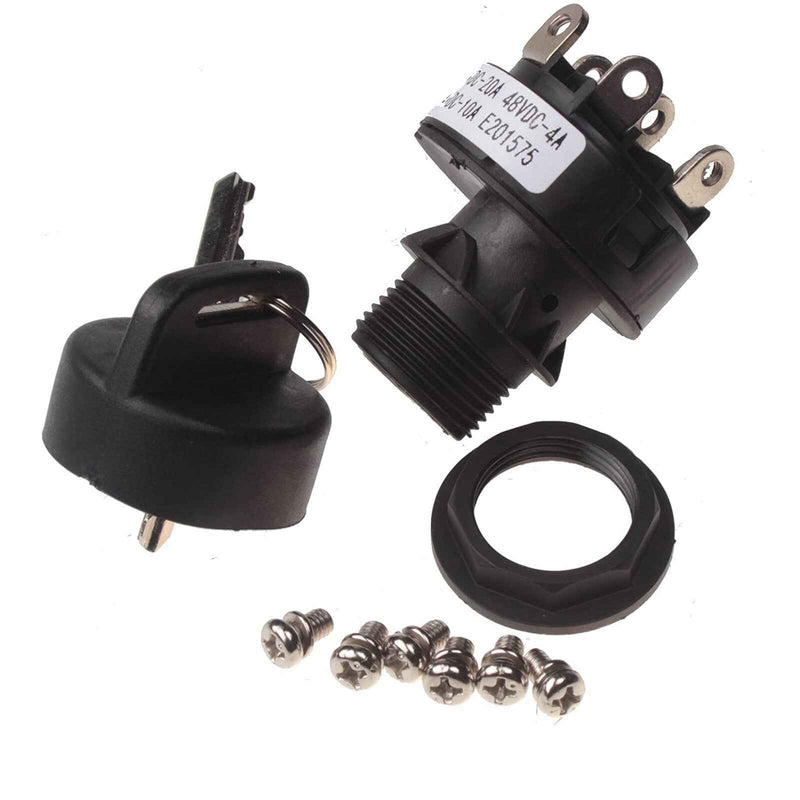 DURAFORCE Ignition Switch 3-Position w/ Keys 96008-SGT For Genie GS,GR,QS, Z Series Lifts