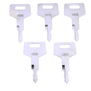 DURAFORCE 5 Takeuchi Heavy Equipment Ignition Keys H806 also fits Hitachi Gehl Case NH