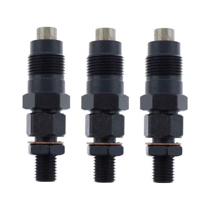 DURAFORCE 3X Fuel Injectors 16032-53000 for Kubota D1105 D1105T D1005 D905 Engine