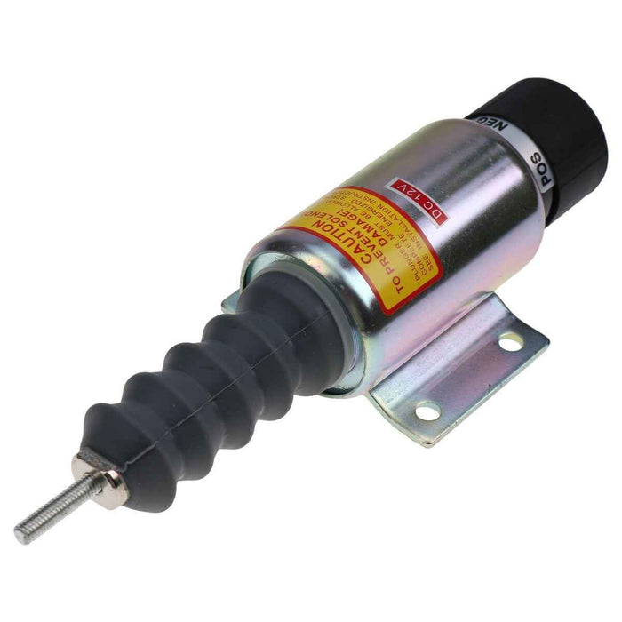 DURAFORCE Shut Off Stop Solenoid Valve 2003 SA-3193 12V For Woodward Solenoid 3 terminals