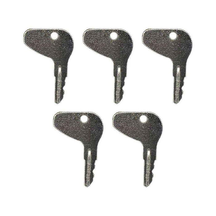 DURAFORCE 5PCS Keys For Mahindra Tractor 2015 2615 3015 2216 2816 Replaces 27800501200