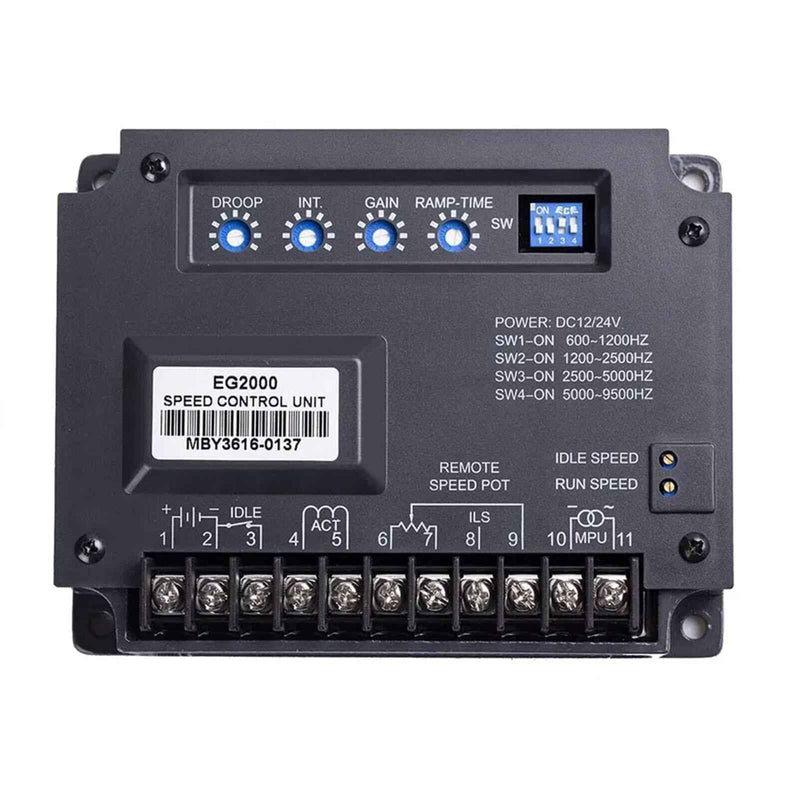 DURAFORCE New EG2000 Universal Electric Generator Governor Engine Speed Controller