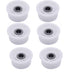 DURAFORCE 6 Pack DC97-07509B Fit For Samsung Dryer Idler Pulley Wheel only