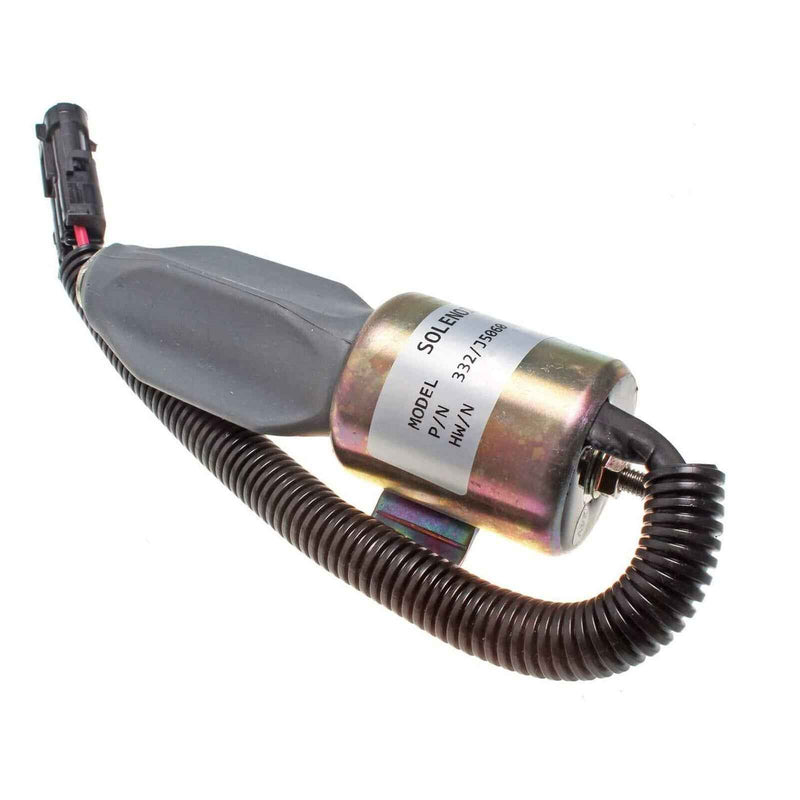 DURAFORCE 332/J5060 240-22195 24V Shut Down Solenoid for JCB JS240 JS130 JS160 JS180 JZ140