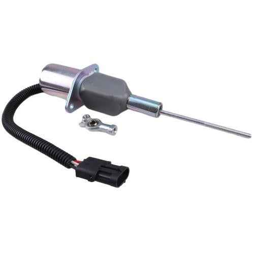 DURAFORCE 12V Fuel Shutoff Solenoid RE53507 for John Deere 1185 1450 5103 5203 5303 5403