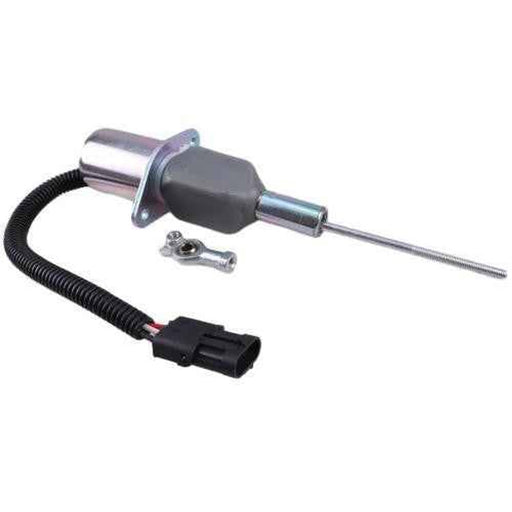 DURAFORCE 12V Fuel Shutoff Solenoid RE53507 for John Deere 1185 1450 5103 5203 5303 5403