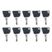 DURAFORCE 10 Keys for JCB Bomag Dynapac Terex Vibromax New Holland NH Ford Moxy Hamm Volvo