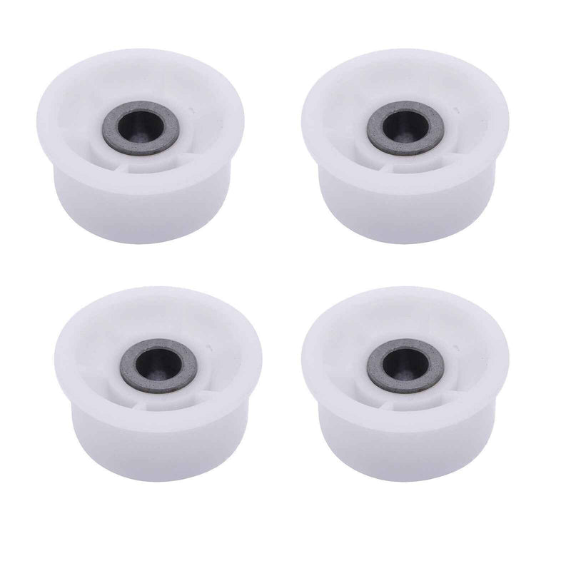 DURAFORCE (4 PACK) DC97-07509B Samsung Dryer Idler Pulley Wheel only Drying Machine Part