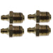 DURAFORCE 4X Grease Zerk Fitting 743332 for Bobcat 843 853 863 864 1600 2000 2400 2410