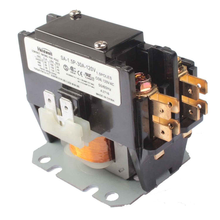 DURAFORCE New SA-1.5P-30A-120V 1.5 Pole 30 AMP 40AMP 120V Coil Definite Purpose Contactor