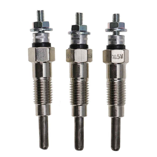 DURAFORCE 3X Glow Plugs 15951-65510 For Kubota B1550 B1750 B2150 KH-36 KH-41 KH-51 F2100