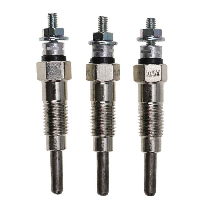 DURAFORCE 3X Glow Plugs 15951-65510 For Kubota B1550 B1750 B2150 KH-36 KH-41 KH-51 F2100