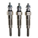 DURAFORCE 3X Glow Plugs 15951-65510 For Kubota B1550 B1750 B2150 KH-36 KH-41 KH-51 F2100