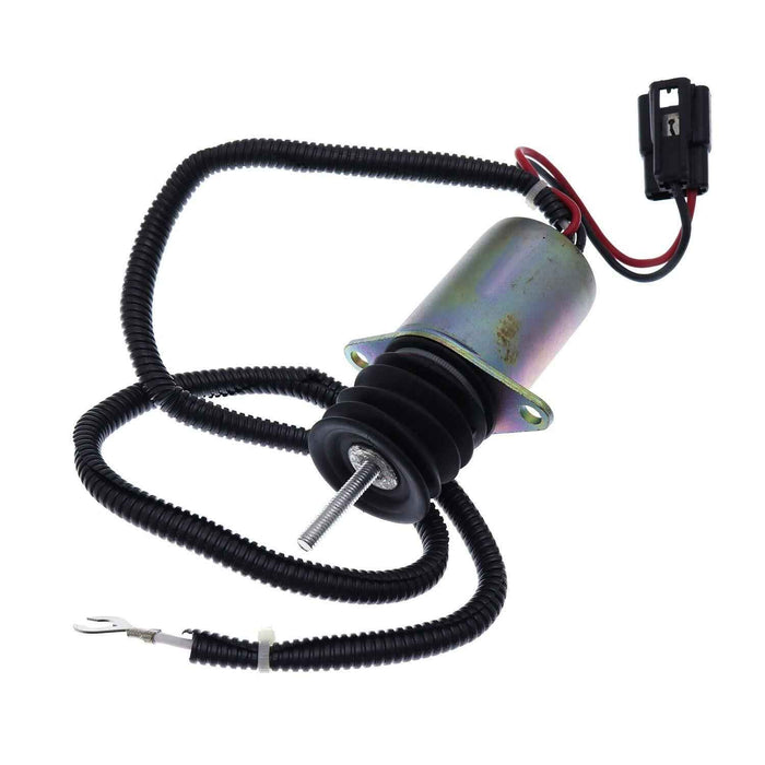 DURAFORCE AM124377 Fuel Shutoff Solenoid for John Deere 655 755 855 955 3375 4475 5575 12V
