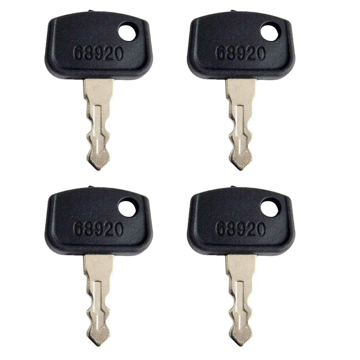 4PCS Ignition Keys 68920 for Kubota BX1850 BX1860 BX2350 Compact ...
