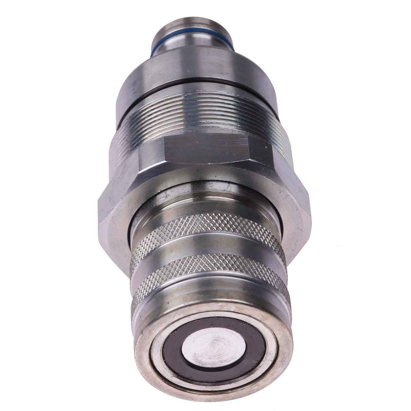 DURAFORCE Female Flat Face Quick Coupler 7246802 For Bobcat Wheel Loader A220 A300 A770