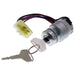DURAFORCE Starter Switch W/ Key for Kioti DK65SC DK40SEHC DK45SEHC CK30H DK55CHSE Tractors