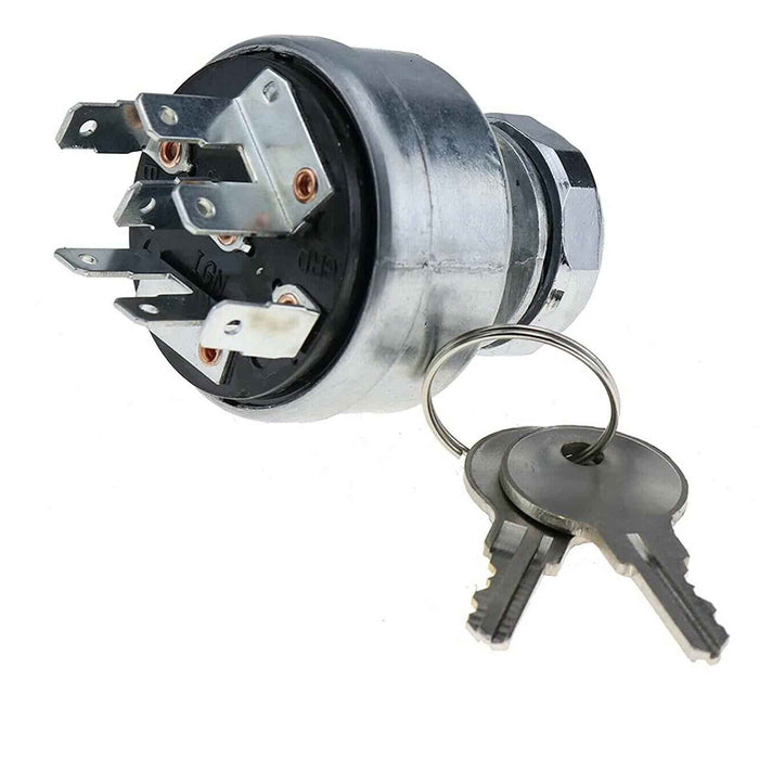 DURAFORCE 282775A1 Ignition Key Switch Fits Case Loader 760 921 1150G 1845C 5230 85XT