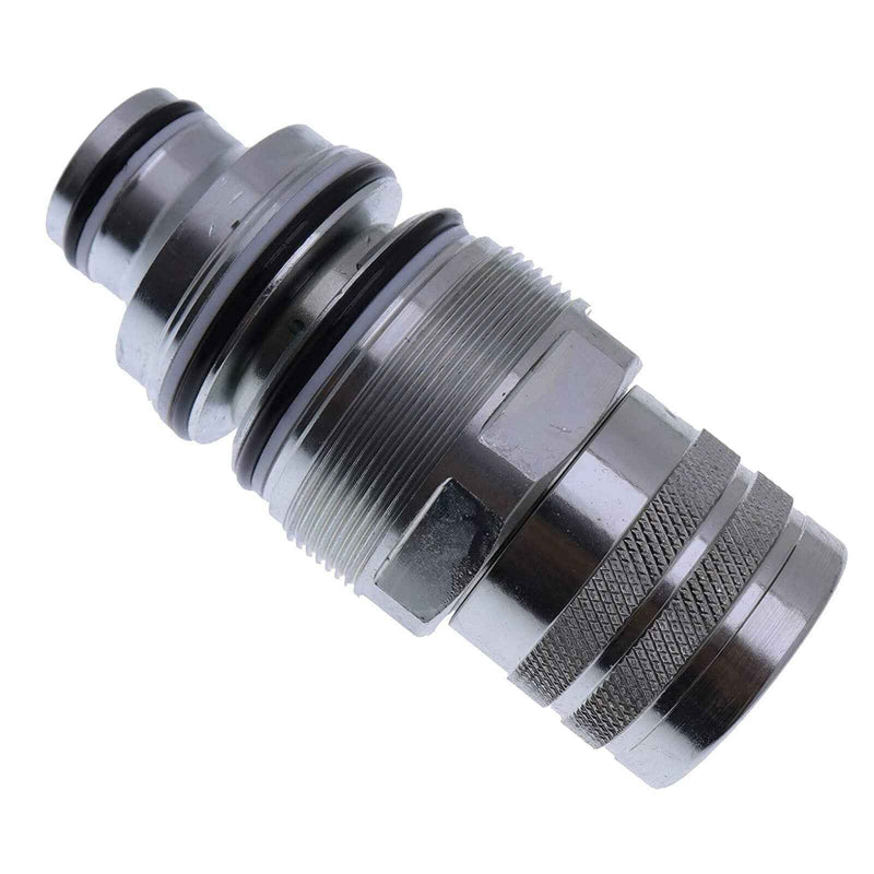 DURAFORCE Female Flat Face Coupler 6680018 for Bobcat Skid Steer 753 763 773 863 864 883