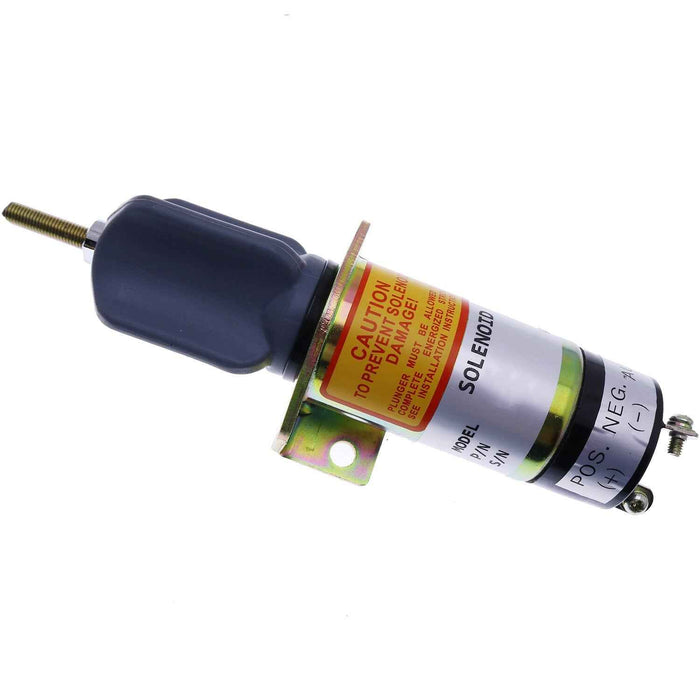DURAFORCE New 12V Shut Down Solenoid 1500-3026 1502-12C2U1B5S2 For Woodward Skyjack 103007