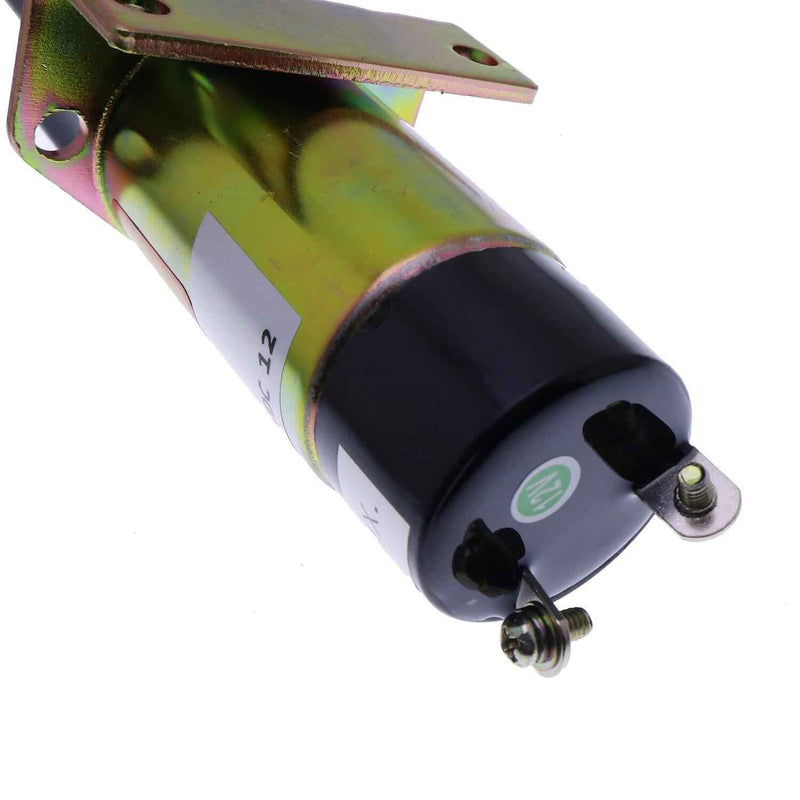 DURAFORCE New 12V Shut Down Solenoid 1500-3026 1502-12C2U1B5S2 For Woodward Skyjack 103007