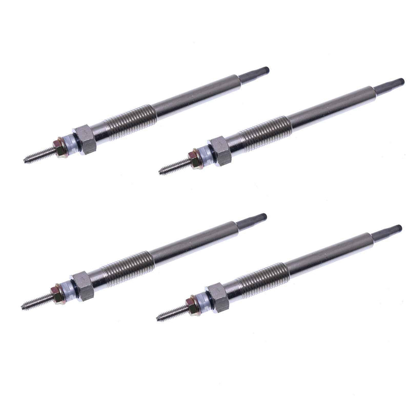 DURAFORCE 4 PCS Glow Plug for Kubota Engine V2203-M-DI V2403-M-DI V2003T-M-DI