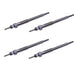 DURAFORCE 4 PCS Glow Plug for Kubota Engine V2203-M-DI V2403-M-DI V2003T-M-DI