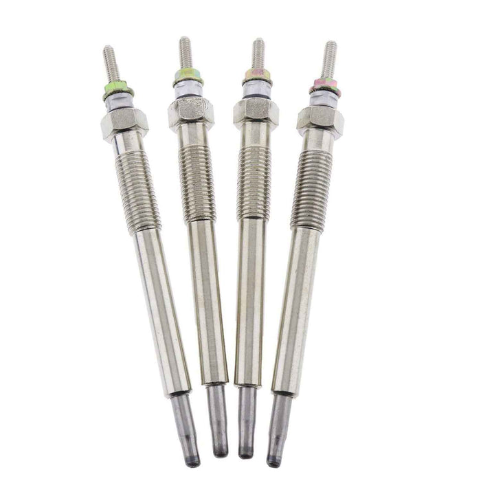 DURAFORCE 4 PCS Glow Plug for Kubota Engine V2203-M-DI V2403-M-DI V2003T-M-DI