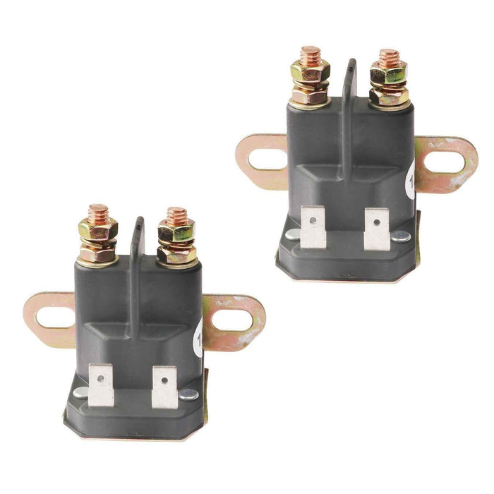DURAFORCE 2 Pack Solenoid Fits Cub Cadet MTD Craftsman Huskee Troy Bilt White 925-1426A
