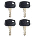 DURAFORCE 4X Ignition Key 68920 For Kubota B26 BX1850D BX2350D BX25DLB RTV500 RTV1140