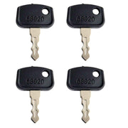DURAFORCE 4PCS Ignition Keys for Kubota Front Mower F2680E F2690 F2880-F F3080 F3680 F3990