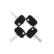 DURAFORCE 4PCS Ignition Keys for Kubota Front Mower F2680E F2690 F2880-F F3080 F3680 F3990