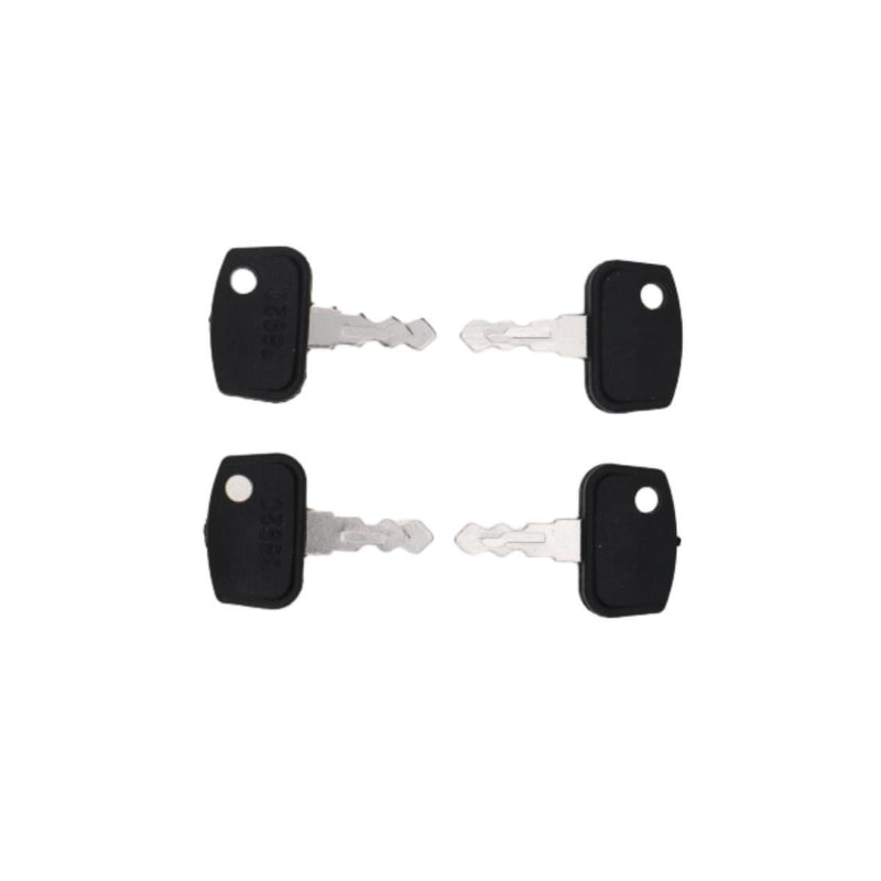 DURAFORCE 4PCS Ignition Keys for Kubota Front Mower F2680E F2690 F2880-F F3080 F3680 F3990