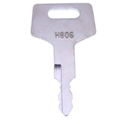 (5) H806 Heavy Equipment Keys-#20 for Takeuchi, Hitachi, Gehl 17001-00019