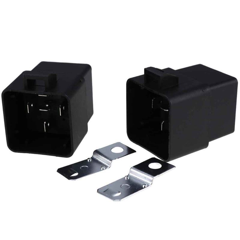 DURAFORCE 2PC 12V Relay for John Deere L120 L130 LA100 LA105 LA110 LA115 LA120 LA125 LA130