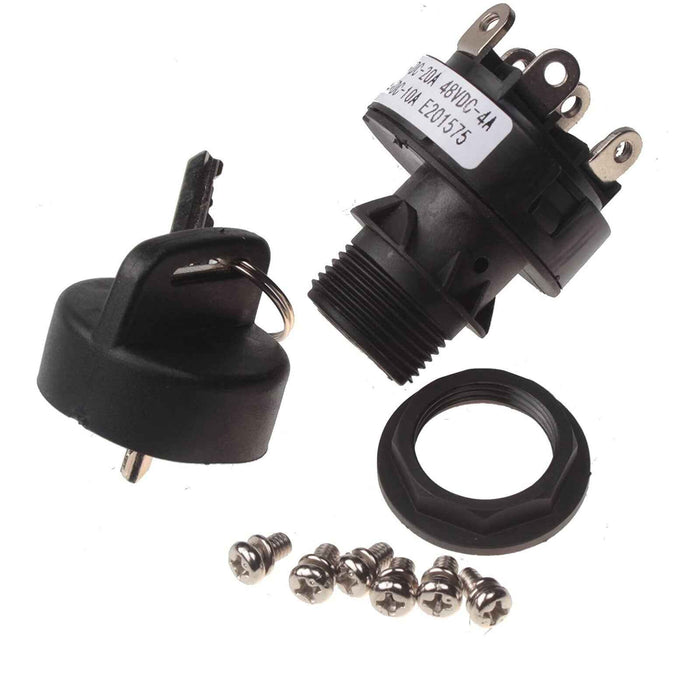 DURAFORCE Ignition Switch 3-Pos w/ Keys 96008-SGT For Genie S-40 S-45 S-60 S-65 S-80 S-85