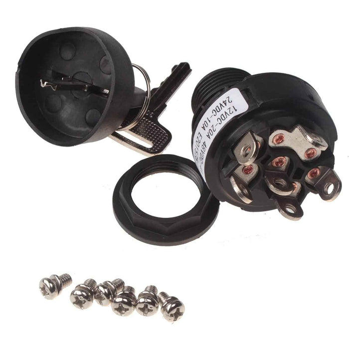 DURAFORCE Ignition Switch 3-Pos w/ Keys 96008-SGT For Genie S-40 S-45 S-60 S-65 S-80 S-85