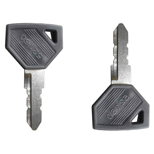 DURAFORCE 2X Ignition Key 1A7880-52100 For Yanmar EX450 EX2900 Cub Cadet SC2400 SC2450