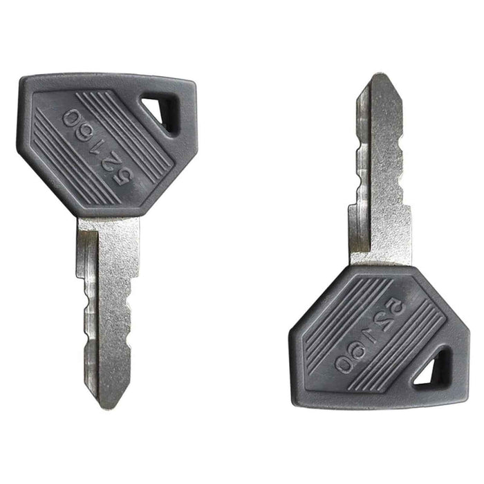 DURAFORCE 2X Ignition Key 1A7880-52100 For Yanmar EX450 EX2900 Cub Cadet SC2400 SC2450
