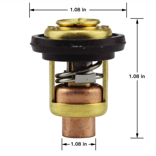 DURAFORCE For Yamaha 115 150 200 225 250 HP Thermostat 6E5-12411-30-00 2 Strokes 50°C