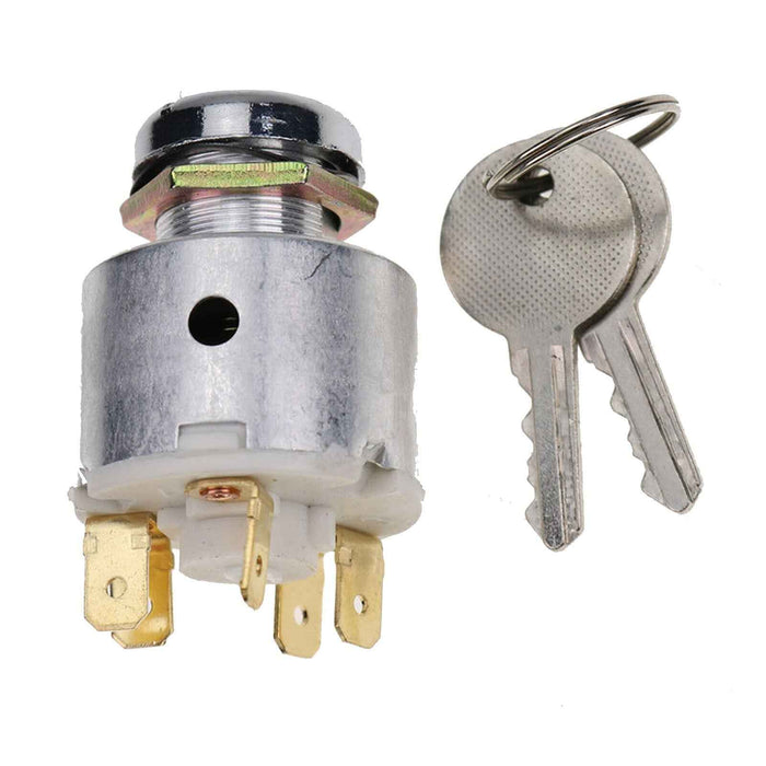 DURAFORCE Ignition Switch 31973K4183 for Car Tractor Trailer Boat 12V Off-On-Ignition
